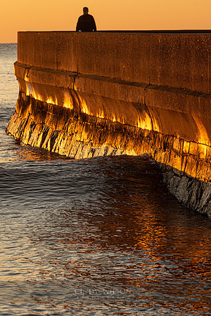 Walker at Daybreak, Narragansett