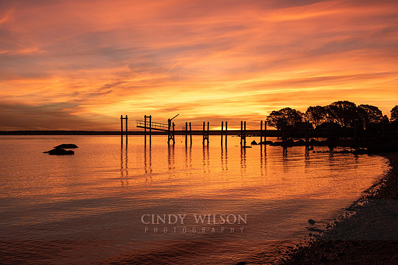 Occluded Dock at Sunrise