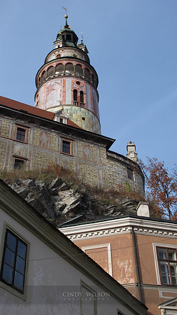 Tower View, Czesky Krumlov, Czech Republic