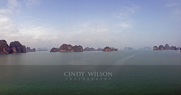 Panorama, Halong Bay, Vietnam
