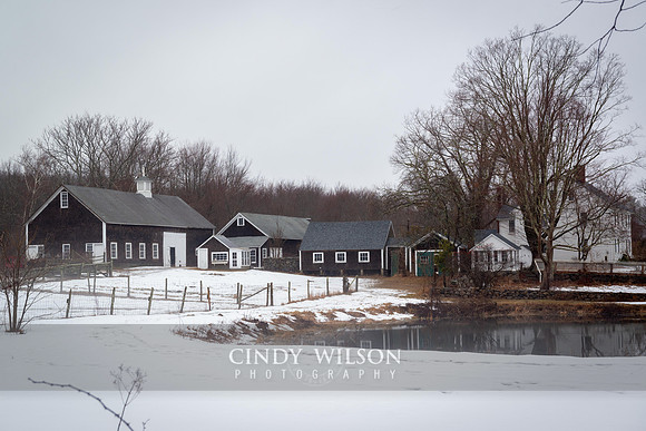 Frye Farm in the Snow