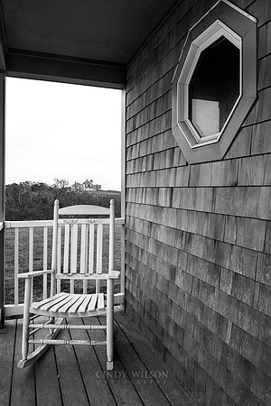 Porch with Rocker, Block Island