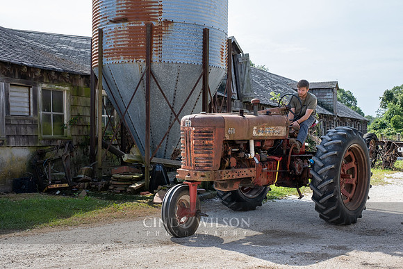 Tractor Ready for Pulling Competition