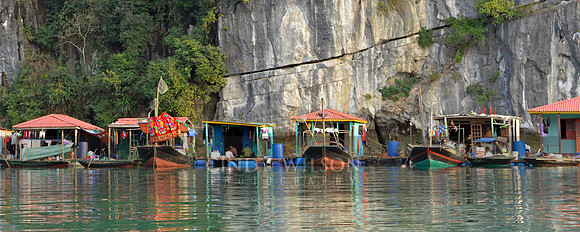 Cong Dam Fishing Village, Halong Bay, Vietnam