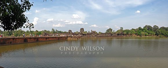 Panorama, Angkor Wat, Cambodia