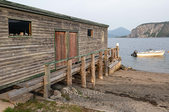 Fish Shack on a Fjord, Norris Point