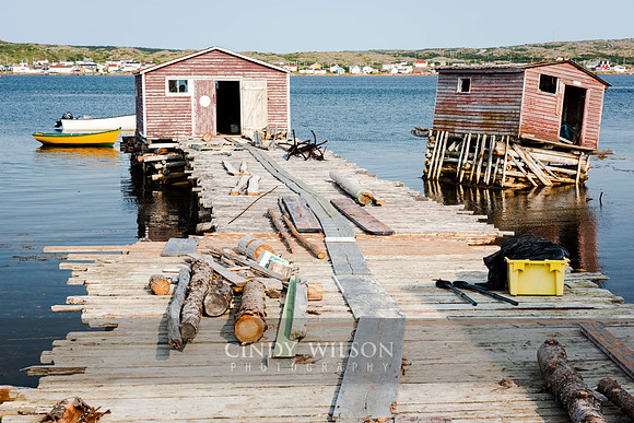 Leaning Fishing Stage, Joe Batt's Arm