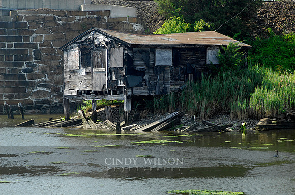 Boathouse Below the Trestle, Apponaug