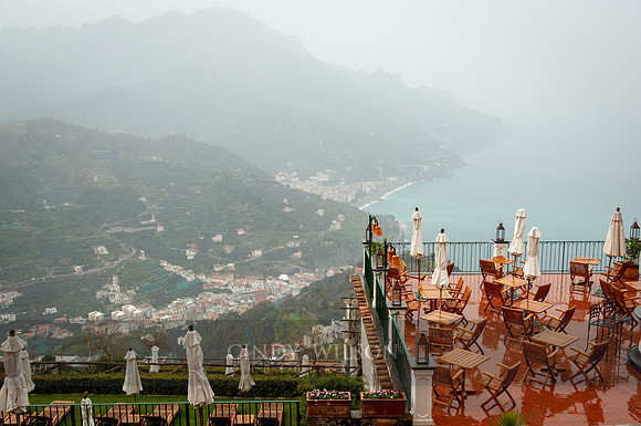 Ravello View in the Rain
