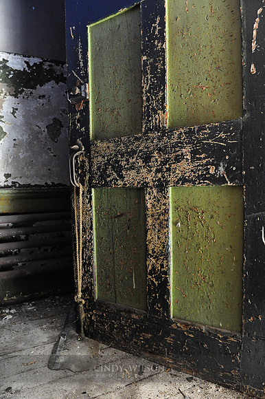 Interior Door, Durfee Mill, Fall River, MA