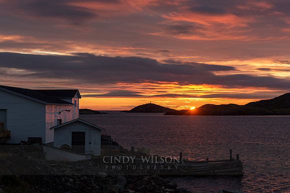 Fogo Island Sunset