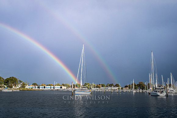 Harbor Double Rainbow
