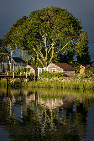Reflection from the Town Dock