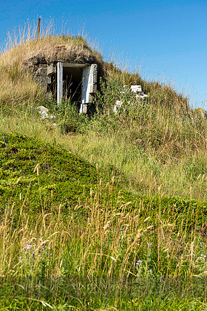 Root cellar in a Hillside, Back Harbor, Twillingate