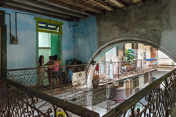 Secrets in a Courtyard, Havana, Cuba