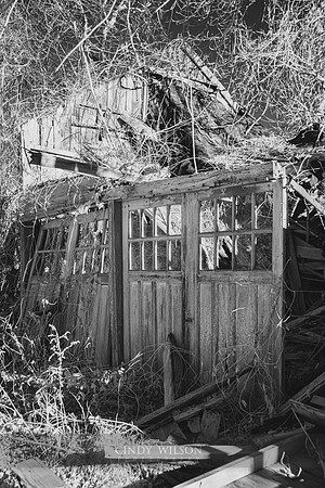Collapsed Garage