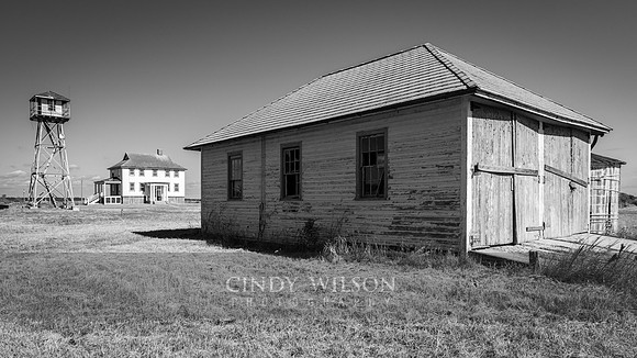 Outbuildings, Abandoned Coast Guard Station, Assateague, VA