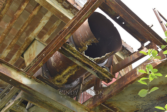 Overhead at the Cluett Peabody Mill, Waterford, NY