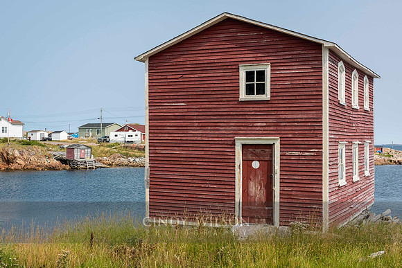 Fishing Stage with one Dot, Joe Batt's Arm