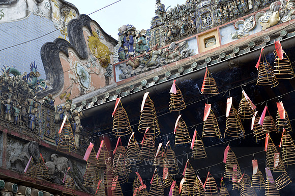 Incense, Temple, Ho Chi Minh City, Vietnam