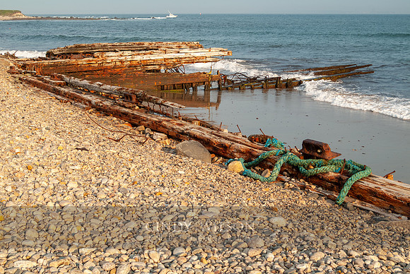 Ruins of Railroad Barges, Cuttyhunk