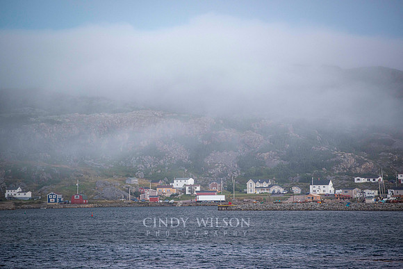 Fogged in Harbor, Fogo
