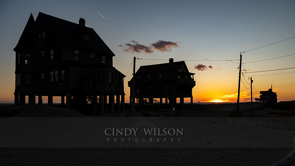 Victorians at Sunset