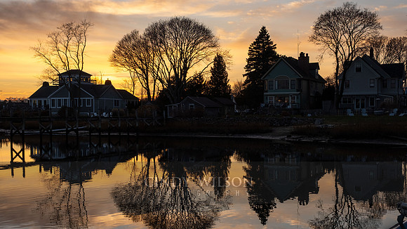 Sunset Silhouette, Wickford