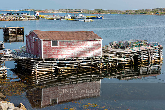 Fishing Stage with one Window, Joe Batt's Arm