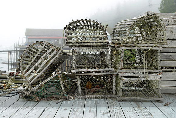 Lobster Pots, Stonington, Maine